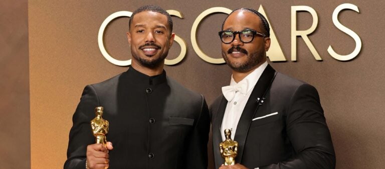 Picture of Michael B Jordan And Ryan Coogler Deliver Dress Watch Gold At The Oscars